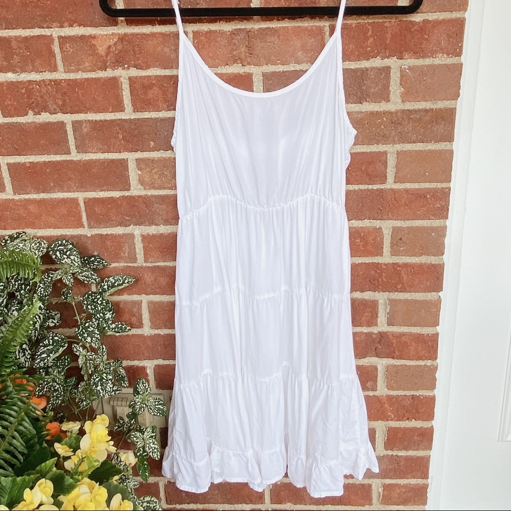 Cotton On White Flowy Dress
